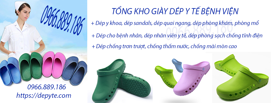 Dép y tế quai ngang, dép sandals chuyên dụng trong ngành y với nhiều ưu điểm vượt trội  mang đến sự hài lòng lớn cho mọi người