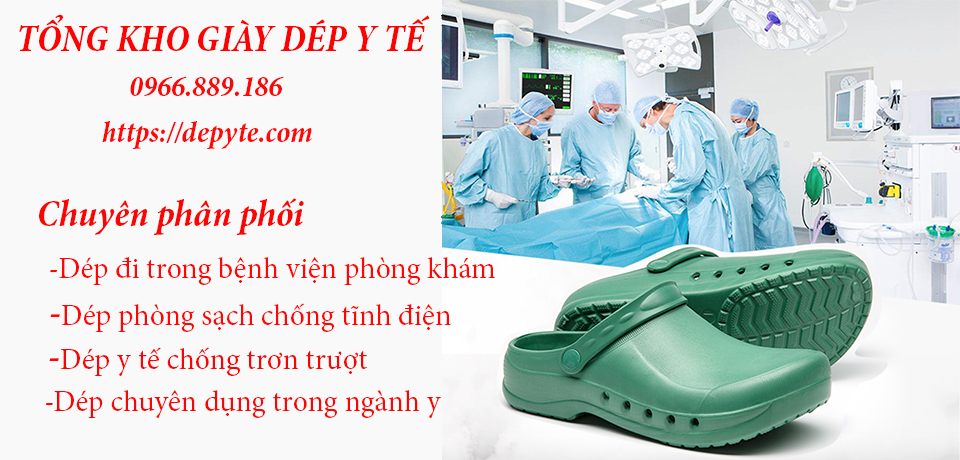 Tầm quan trọng của giày dép y tế bệnh viện, phòng khám, Dép đi trong phòng mổ