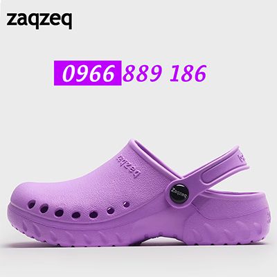 ZaqZeq / Tân Hz giày nữ lỗ mùa hè không trượt mềm đáy dép kéo tắm vài hoang dã dép nữ phòng mổ