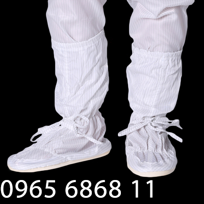 Giày ủng phòng sạch chống bụi bẩn chống trơn trượt giày bảo hộ chống tĩnh điện phòng thí nghiệm phòng khám 